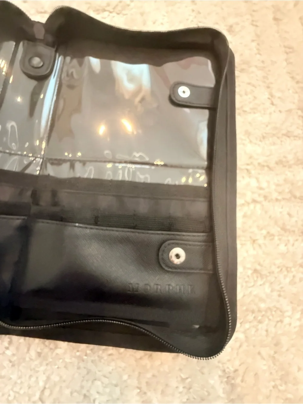 NWOT - Morphe Make-Up Brush Monogrammed Travel Organizer